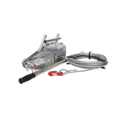 Polipasto palanca manual prowinch 800Kg cable de acero 20 mts carcaza acero