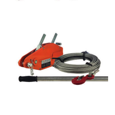 Polipasto palanca manual prowinch 800Kg cable de acero 20 mts carcaza aluminio