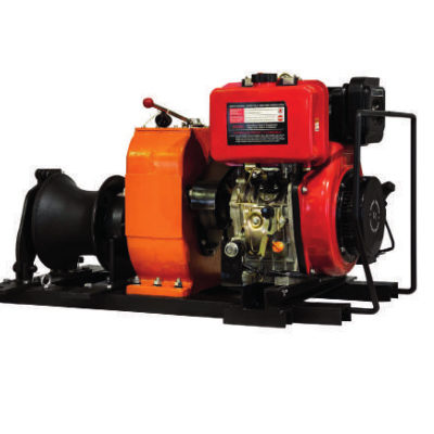 winch Prowinch 8 toneladas Diesel 11Hp Partida eléctrica
